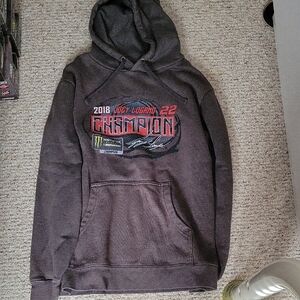 Champion Dark Gray Graphic Hoodie